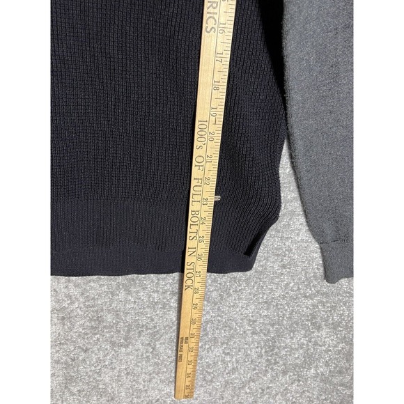 L-RL LAUREN ACTIVE Ralph Lauren Waffle Knit Long Sleeve Sweater Womens Size XL - Picture 6 of 6